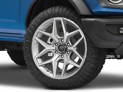 Fuel Wheels Flux Platinum 6-Lug Wheel; 22x10; -18mm Offset (21-24 Bronco, Excluding Raptor)