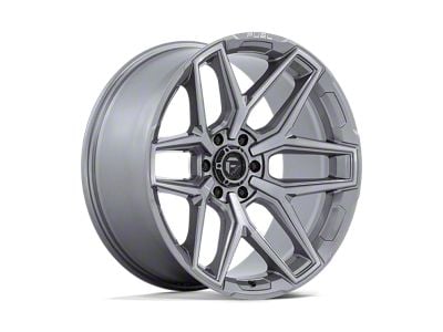 Fuel Wheels Flux Platinum 6-Lug Wheel; 22x12; -44mm Offset (21-24 Bronco, Excluding Raptor)