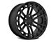 Fuel Wheels Heater Matte Black 6-Lug Wheel; 20x10; -18mm Offset (21-24 Bronco, Excluding Raptor)