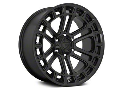 Fuel Wheels Heater Matte Black 6-Lug Wheel; 20x9; 1mm Offset (21-24 Bronco, Excluding Raptor)