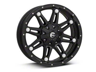 Fuel Wheels Hostage Matte Black 6-Lug Wheel; 20x9; -12mm Offset (22-24 Bronco Raptor)