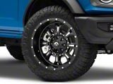 Fuel Wheels Krank Matte Black Milled 6-Lug Wheel; 20x10; -24mm Offset (21-24 Bronco, Excluding Raptor)