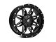 Fuel Wheels Lethal Satin Black Milled 6-Lug Wheel; 20x9; 1mm Offset (22-24 Bronco Raptor)