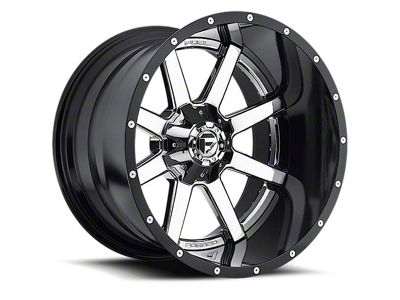 Fuel Wheels Maverick 2-Piece Chrome 6-Lug Wheel; 20x12; -44mm Offset (21-24 Bronco, Excluding Raptor)