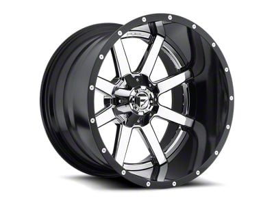 Fuel Wheels Maverick Chrome 6-Lug Wheel; 24x14; -75mm Offset (21-24 Bronco, Excluding Raptor)