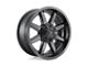 Fuel Wheels Maverick Satin Black 6-Lug Wheel; 17x9; 1mm Offset (21-24 Bronco, Excluding Raptor)