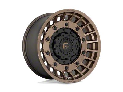 Fuel Wheels Militia Matte Bronze and Black 6-Lug Wheel; 20x10; -18mm Offset (21-24 Bronco, Excluding Raptor)