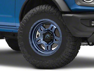 Fuel Wheels Oxide Dark Blue 6-Lug Wheel; 17x8.5; -10mm Offset (21-25 Bronco, Excluding Raptor)