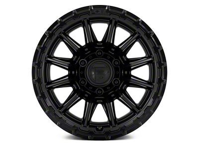 Fuel Wheels Piston Blackout 6-Lug Wheel; 17x9; -12mm Offset (21-24 Bronco, Excluding Raptor)