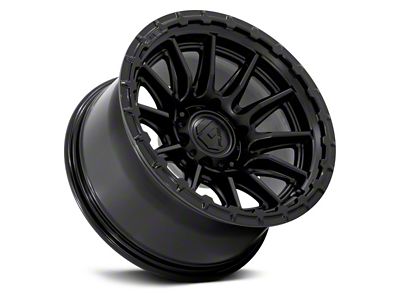 Fuel Wheels Piston Blackout 6-Lug Wheel; 17x9; 1mm Offset (22-24 Bronco Raptor)