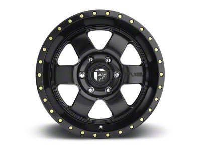 Fuel Wheels Podium Matte Black 6-Lug Wheel; 20x9; 2mm Offset (21-24 Bronco, Excluding Raptor)