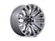 Fuel Wheels Quake Platinum 6-Lug Wheel; 20x9; 1mm Offset (21-24 Bronco, Excluding Raptor)