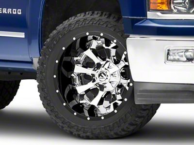 Fuel Wheels Assault Chrome 6-Lug Wheel; 22x12; -44mm Offset (22-24 Bronco Raptor)