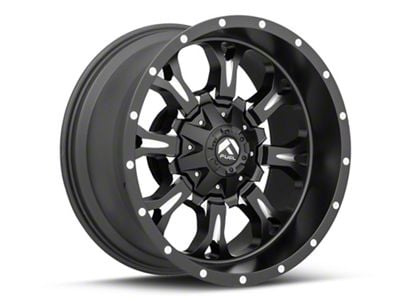 Fuel Wheels Krank Matte Black Milled 6-Lug Wheel; 20x10; -24mm Offset (22-24 Bronco Raptor)