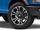 Fuel Wheels Vapor Matte Black with Gray Tint 6-Lug Wheel; 17x9; -12mm Offset (22-24 Bronco Raptor)