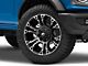 Fuel Wheels Vapor Matte Black with Gray Tint 6-Lug Wheel; 18x9; 1mm Offset (22-24 Bronco Raptor)