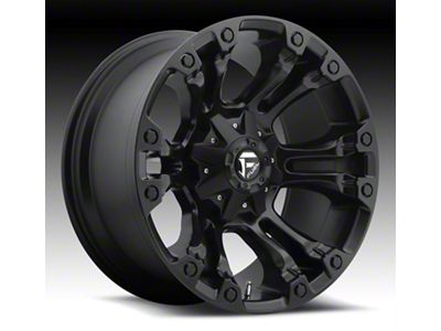 Fuel Wheels Vapor Matte Black 6-Lug Wheel; 18x9; -13mm Offset (22-24 Bronco Raptor)