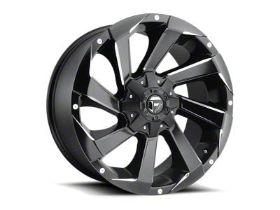 Fuel Wheels Razor Matte Black Milled 6-Lug Wheel; 20x9; 20mm Offset (21-24 Bronco, Excluding Raptor)