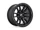 Fuel Wheels Rebel Matte Black 6-Lug Wheel; 22x12; -44mm Offset (22-24 Bronco Raptor)