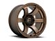 Fuel Wheels Rush Matte Bronze 6-Lug Wheel; 17x9; 1mm Offset (21-24 Bronco, Excluding Raptor)