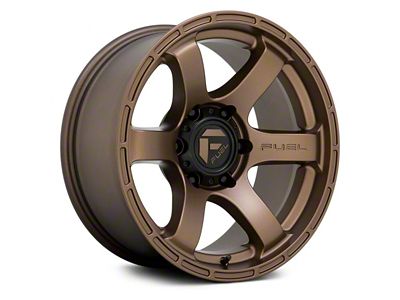 Fuel Wheels Rush Matte Bronze 6-Lug Wheel; 18x9; -12mm Offset (21-24 Bronco, Excluding Raptor)