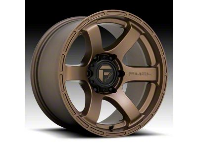 Fuel Wheels Rush Matte Bronze 6-Lug Wheel; 18x9; 20mm Offset (21-24 Bronco, Excluding Raptor)