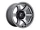 Fuel Wheels Rush Matte Gunmetal 6-Lug Wheel; 18x9; 1mm Offset (21-24 Bronco, Excluding Raptor)