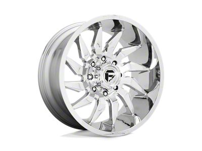 Fuel Wheels Saber Chrome 6-Lug Wheel; 22x10; -18mm Offset (22-24 Bronco Raptor)