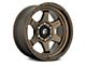 Fuel Wheels Shok Matte Bronze 6-Lug Wheel; 17x9; 1mm Offset (22-24 Bronco Raptor)