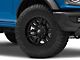 Fuel Wheels Sledge Gloss and Matte Black 6-Lug Wheel; 17x9; 1mm Offset (21-24 Bronco, Excluding Raptor)