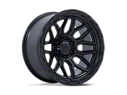 Fuel Wheels Surge Matte Black with Gloss Black Lip 6-Lug Wheel; 17x9; -12mm Offset (21-25 Bronco, Excluding Raptor)