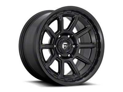 Fuel Wheels Torque Matte Black 6-Lug Wheel; 17x9; 1mm Offset (22-24 Bronco Raptor)