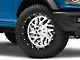 Fuel Wheels Triton Chrome with Gloss Black Lip 6-Lug Wheel; 20x12; -44mm Offset (21-24 Bronco, Excluding Raptor)