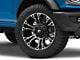 Fuel Wheels Vapor Matte Black with Gray Tint 6-Lug Wheel; 18x9; -13mm Offset (21-24 Bronco, Excluding Raptor)