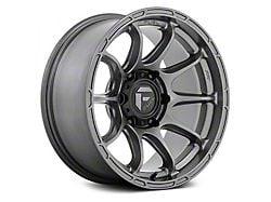 Fuel Wheels Variant Matte Gunmetal 6-Lug Wheel; 17x9; 1mm Offset (21-24 Bronco, Excluding Raptor)