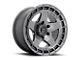 Fuel Wheels Warp Matte Gunmetal 6-Lug Wheel; 17x9; 1mm Offset (21-24 Bronco, Excluding Raptor)