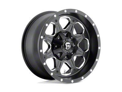 Fuel Wheels Boost Matte Black Milled 6-Lug Wheel; 20x9; 32mm Offset (22-24 Frontier)