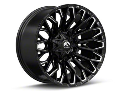 Fuel Wheels Strike Gloss Black Milled 6-Lug Wheel; 20x9; 1mm Offset (22-24 Frontier)