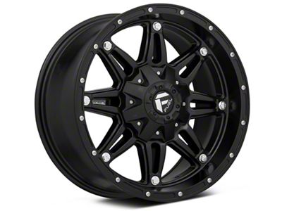 Fuel Wheels Hostage Matte Black Wheel; 18x9; -12mm Offset (87-95 Jeep Wrangler YJ)