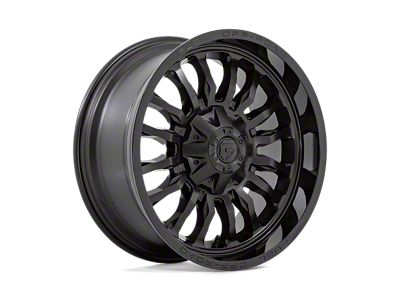 Fuel Wheels Arc Blackout Wheel; 22x12; -44mm Offset (84-01 Jeep Cherokee XJ)