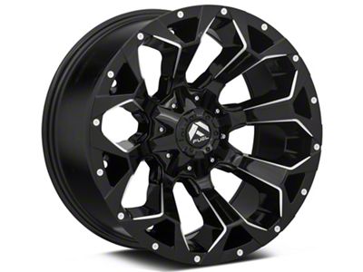 Fuel Wheels Assault Gloss Black Wheel; 20x10; -18mm Offset (84-01 Jeep Cherokee XJ)