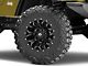 Fuel Wheels Assault Satin Black Milled Wheel; 17x8.5; 14mm Offset (84-01 Jeep Cherokee XJ)