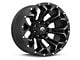 Fuel Wheels Assault Satin Black Milled Wheel; 20x12; -43mm Offset (84-01 Jeep Cherokee XJ)