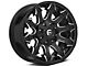 Fuel Wheels Battle Axe Gloss Black Milled Wheel; 17x9 (84-01 Jeep Cherokee XJ)