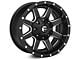 Fuel Wheels Maverick Matte Black Milled Wheel; 20x9; 1mm Offset (84-01 Jeep Cherokee XJ)