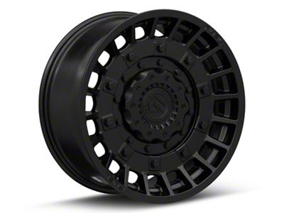 Fuel Wheels Militia Matte Black Wheel; 20x9; 1mm Offset (84-01 Jeep Cherokee XJ)