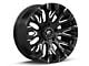 Fuel Wheels Quake Gloss Black Milled Wheel; 18x9; 1mm Offset (84-01 Jeep Cherokee XJ)