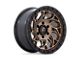 Fuel Wheels Runner OR Bronze with Black Ring Wheel; 15x10; -43mm Offset (84-01 Jeep Cherokee XJ)