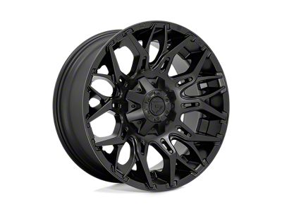 Fuel Wheels Twitch Blackout Wheel; 20x10; -18mm Offset (84-01 Jeep Cherokee XJ)