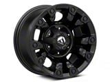 Fuel Wheels Vapor Matte Black Wheel; 15x8; -16mm Offset (84-01 Jeep Cherokee XJ)